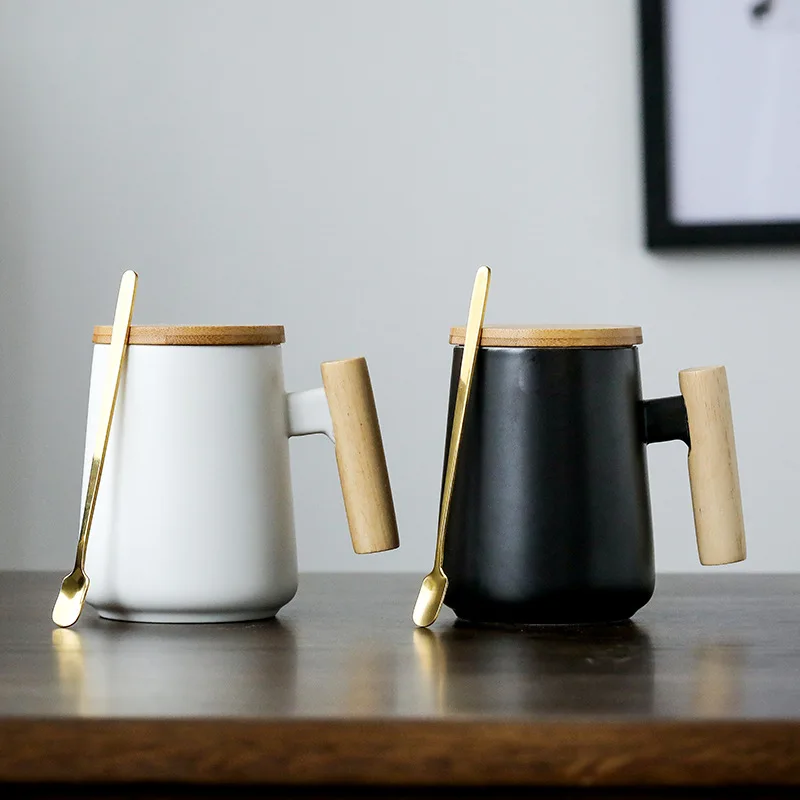 Large capacity wooden handle mug with spoon lid,Milk Juice Lemon Mug Coffee Tea Cup Home Office Drinkware Valentine's Day Gift
Large capacity wooden handle mug with spoon lid,Milk Juice Lemon Mug Coffee Tea Cup Home Office Drinkware Valentine's Day Gift