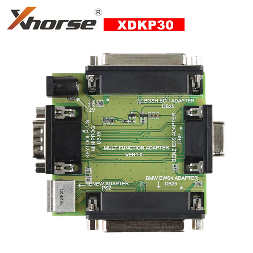 Многофункциональный Адаптер Xhorse XDKP30 4-в-1 Для ECU BOSH, Benz EZS, EWS4, Mini Prog Key Tool, Обновление Без Пайки.
Многофункциональный Адаптер Xhorse XDKP30 4-в-1 Для ECU BOSH, Benz EZS, EWS4, Mini Prog Key Tool, Обновление Без Пайки.