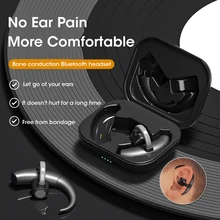 2022 New Sports Bluetooth Headset True Wireless Bone Conduction Does Not Enter The Ear Clip Hanging Ear Type Suitable For Huawei