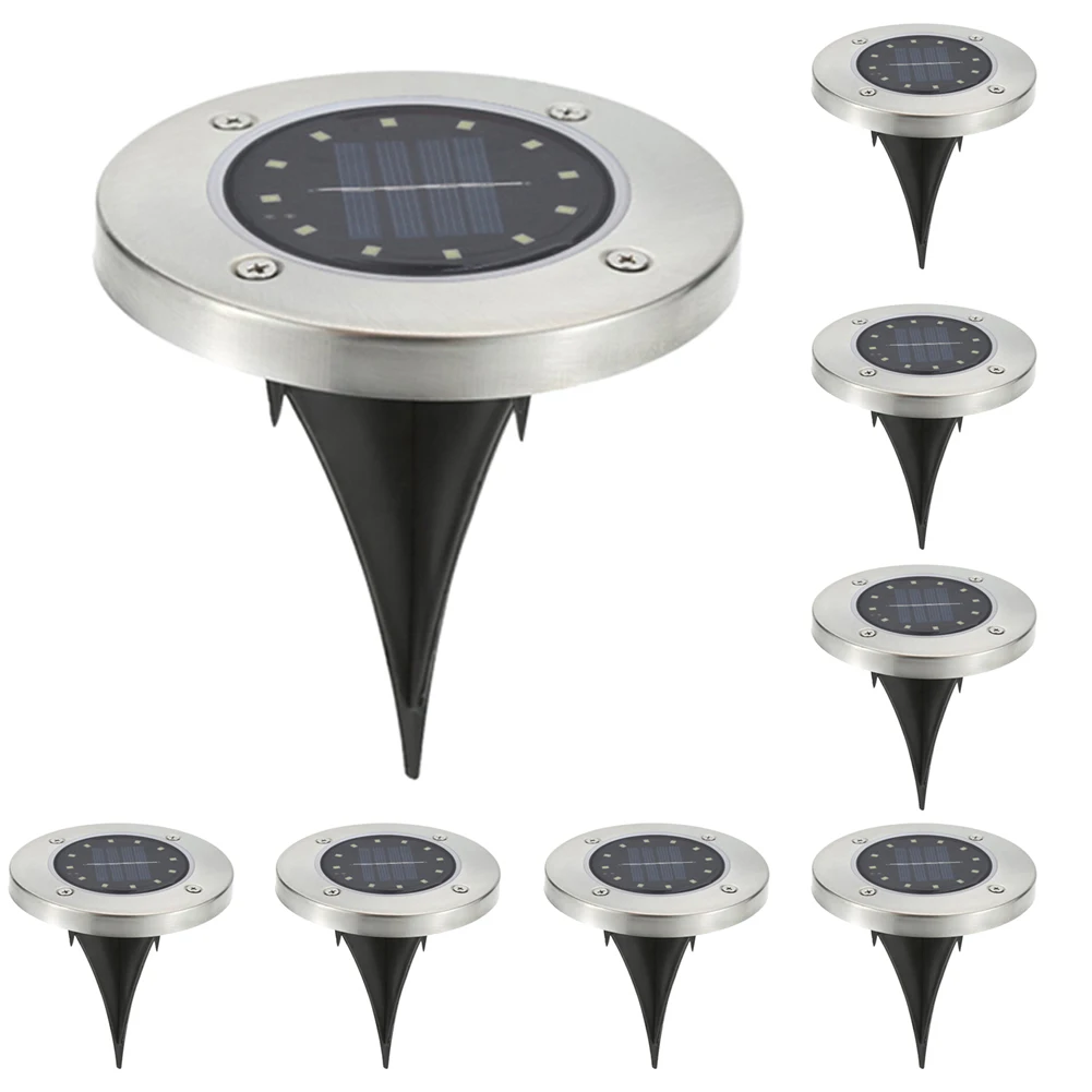 Solar Powered Ground Light Waterproof Garden Pathway Deck Lights With 12 LED Lamp for Home Yard Driveway Lawn Road
Solar Powered Ground Light Waterproof Garden Pathway Deck Lights With 12 LED Lamp for Home Yard Driveway Lawn Road