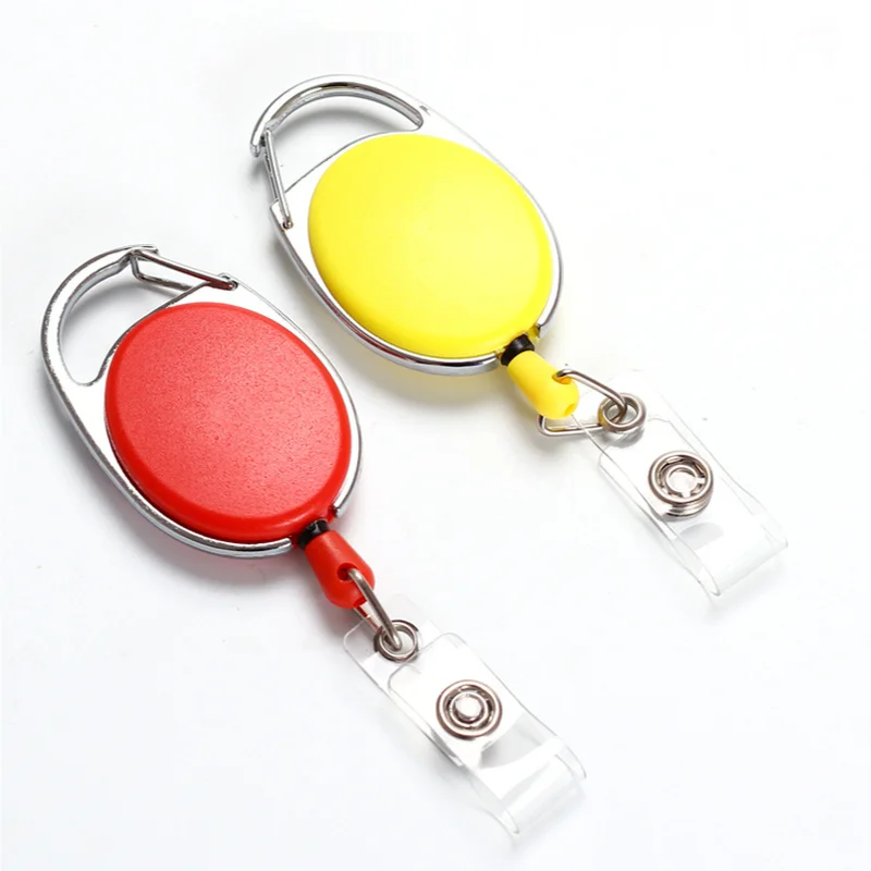 1pc Keychain Type Work Pass Card Sleeve ID Holders Name Badges Reels Accessories Clips Retractable Keyring Work Card Holder Clip
1pc Keychain Type Work Pass Card Sleeve ID Holders Name Badges Reels Accessories Clips Retractable Keyring Work Card Holder Clip