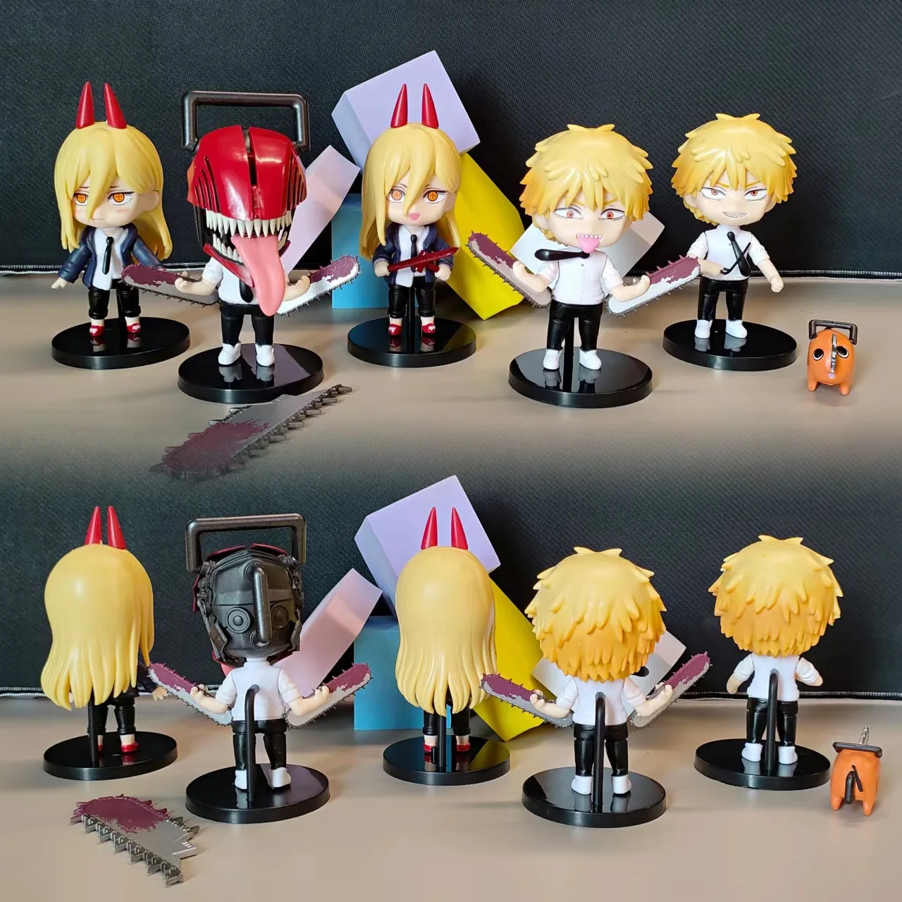 Set of 6pcs Chainsaw Man Action Figure Japanese Anime Character Pochita Denji Power Cartoon Horror Figurine Kids Fans Xmas Gifts
Set of 6pcs Chainsaw Man Action Figure Japanese Anime Character Pochita Denji Power Cartoon Horror Figurine Kids Fans Xmas Gifts