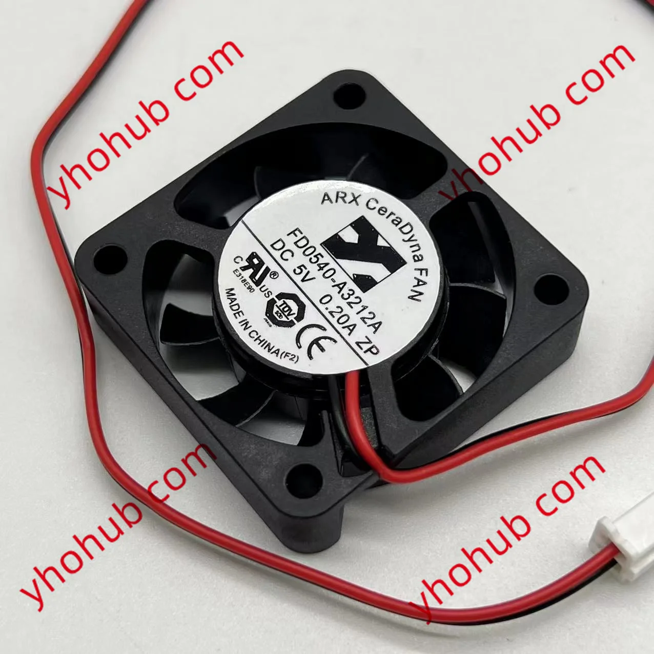 ARX FD0540-A3212A DC 5V 0.20A 40x40x10mm 2-проводной Вентилятор охлаждения сервера - купить по