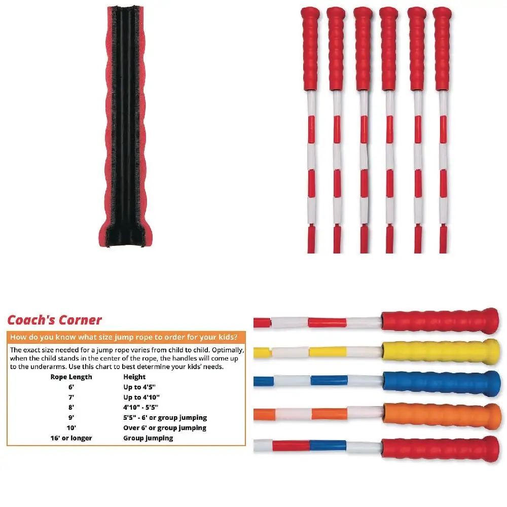 Exercise 【Superior Quality】 6-Pack Beaded Jumping Ropes for Fitness & Endurance Speed Skipping Exercise - Highly Durable & P
Exercise 【Superior Quality】 6-Pack Beaded Jumping Ropes for Fitness & Endurance Speed Skipping Exercise - Highly Durable & P