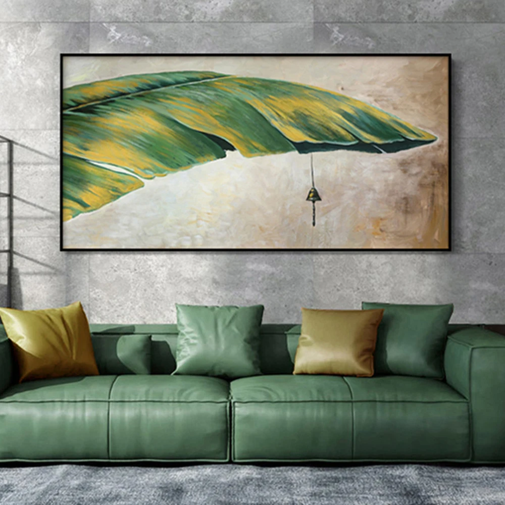 HUACAN High Quality Canvas Hot Sale Artwork 100% Handpainted Handmade Abstract Leaf Oil Painting Wall Art Wedding Decor Unframed
HUACAN High Quality Canvas Hot Sale Artwork 100% Handpainted Handmade Abstract Leaf Oil Painting Wall Art Wedding Decor Unframed