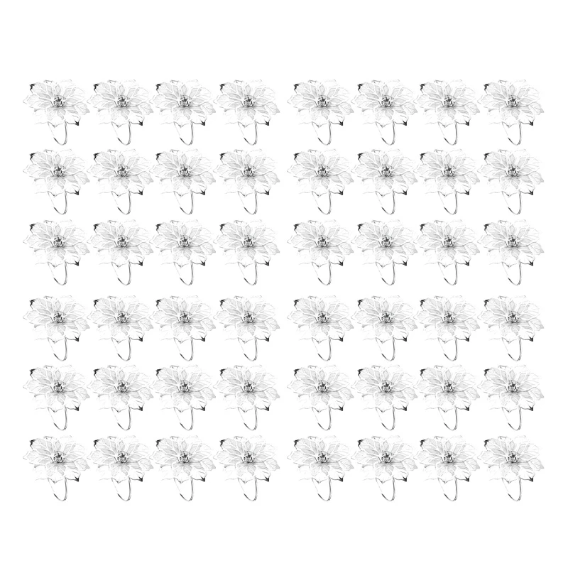 48 Pcs 3D Floral Metal Napkin Rings Holder Dinner Wedding Towel Ring For Table Decorations, Wedding, Dinner
48 Pcs 3D Floral Metal Napkin Rings Holder Dinner Wedding Towel Ring For Table Decorations, Wedding, Dinner
