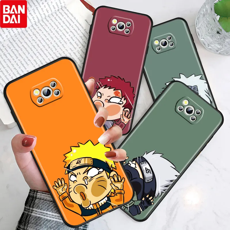 Cute Naruto Cartoon For Xiaomi Poco X3 NFC F3 GT M4 M3 M2 F2 F1 C3 X2 Pro Silicone Soft TPU Black Phone Case Funda Coque Capa
Cute Naruto Cartoon For Xiaomi Poco X3 NFC F3 GT M4 M3 M2 F2 F1 C3 X2 Pro Silicone Soft TPU Black Phone Case Funda Coque Capa