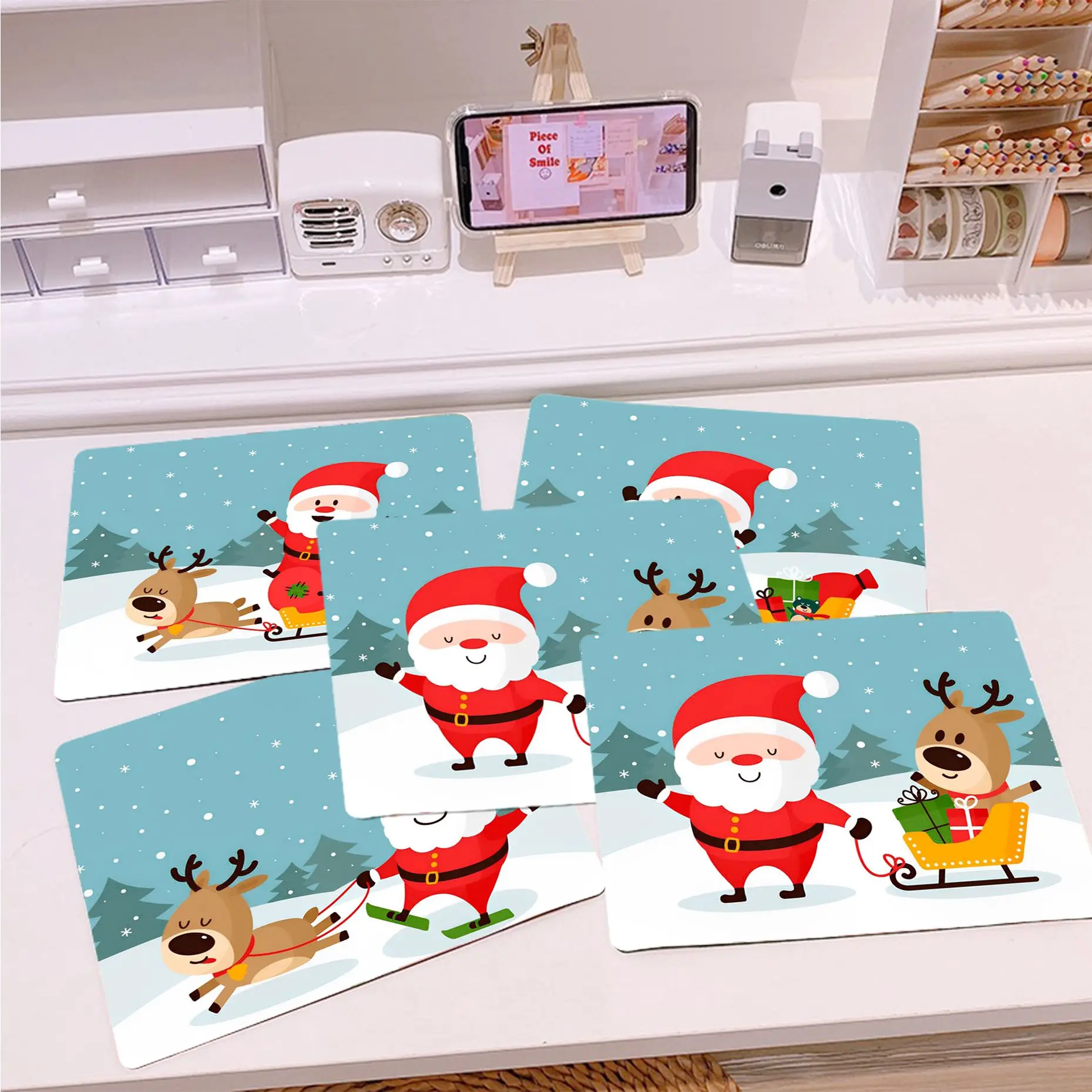 Merry Christmas Small Gaming Mouse Pad Gamer Desk Mat Keyboard Pad Decoration Mause Pad For Teen Girls Bedroom
Merry Christmas Small Gaming Mouse Pad Gamer Desk Mat Keyboard Pad Decoration Mause Pad For Teen Girls Bedroom
