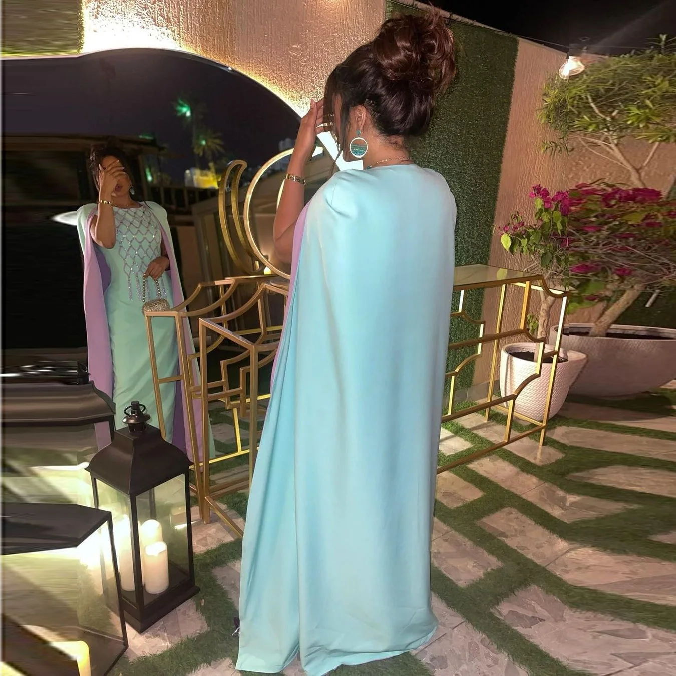 Blueribbon Crew Neck Saudi Arabia Women Wear Prom Dresses Beaded Luxury Birthday Party Evening Gowns with Wraps Robe Des Marrige
Blueribbon Crew Neck Saudi Arabia Women Wear Prom Dresses Beaded Luxury Birthday Party Evening Gowns with Wraps Robe Des Marrige