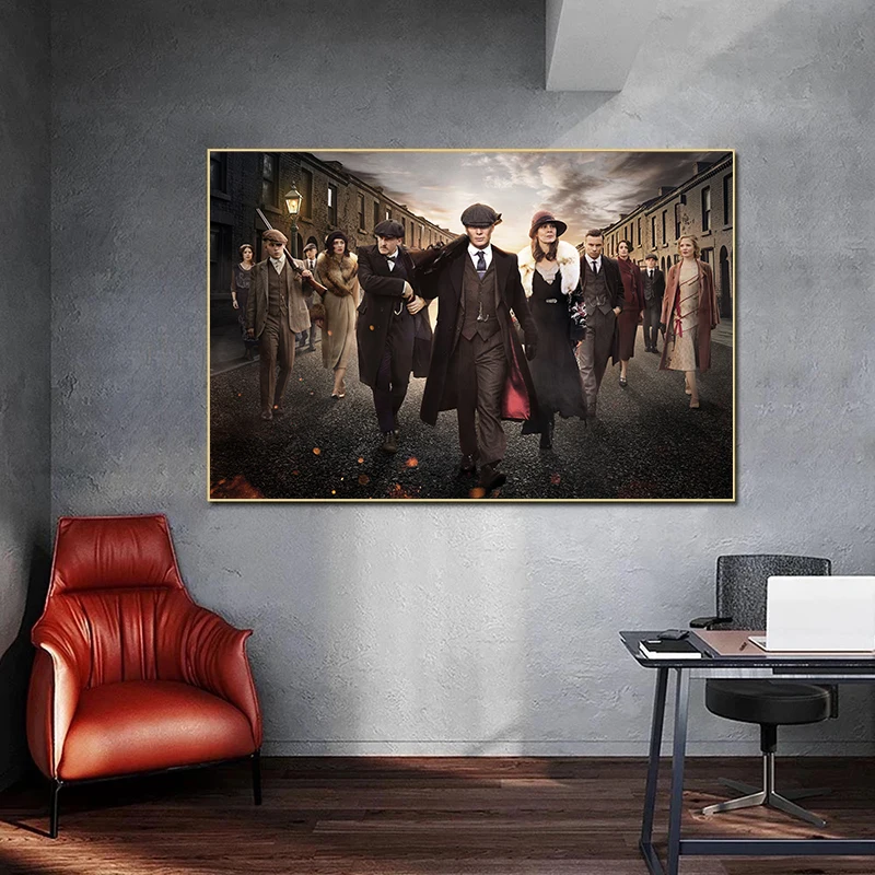 Movie Poster Canvas Art Work Peaky Blinders TV Series Canvas Paintings Poster Prints Wall Art Prints For Living Room Home Decor
Movie Poster Canvas Art Work Peaky Blinders TV Series Canvas Paintings Poster Prints Wall Art Prints For Living Room Home Decor
