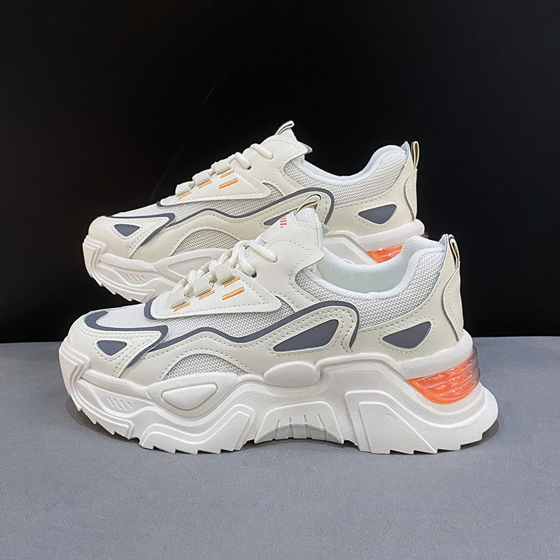 Ladies Casual Sports Shoes Spring Summer Women Running Trainers Breathable Non-slip Platform Sneakers Beige Training Women Shoes
Ladies Casual Sports Shoes Spring Summer Women Running Trainers Breathable Non-slip Platform Sneakers Beige Training Women Shoes