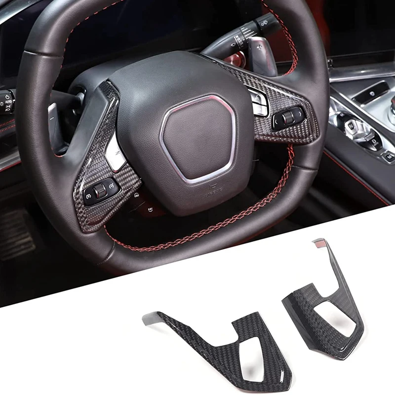 For Chevrolet Corvette C8 2020-2023 Dry Carbon Fiber Car Steering Wheel Switch Button Trim Cover Frame Decoration Spare Parts
For Chevrolet Corvette C8 2020-2023 Dry Carbon Fiber Car Steering Wheel Switch Button Trim Cover Frame Decoration Spare Parts