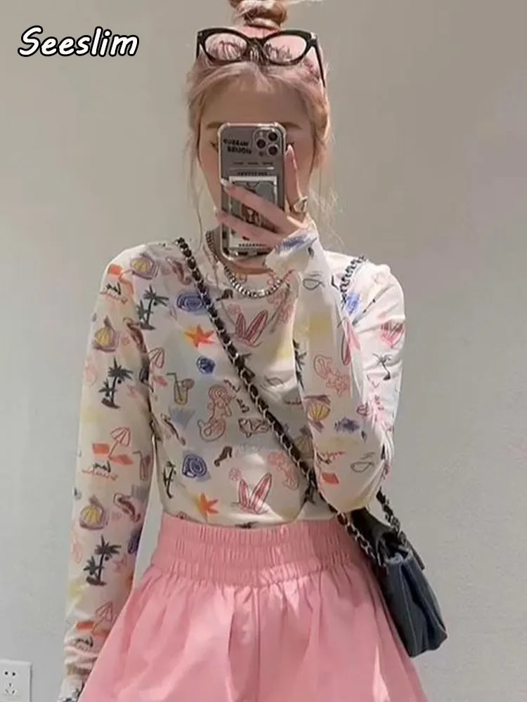Seeslim Hotsweet See Through Mesh Tops Long Sleeve T Shirt Women Clothes Harajuku Summer 2023 Kawaii Tee Shirt Femme Chic
Seeslim Hotsweet See Through Mesh Tops Long Sleeve T Shirt Women Clothes Harajuku Summer 2023 Kawaii Tee Shirt Femme Chic