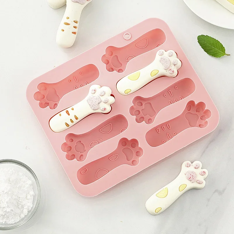 Cat Claw Chocolate Pastry Silicone Mold Baking Plate Cake Biscuit Cheese Decoration Kitchen Accessories· Ice Cream Baking Tool
Cat Claw Chocolate Pastry Silicone Mold Baking Plate Cake Biscuit Cheese Decoration Kitchen Accessories· Ice Cream Baking Tool