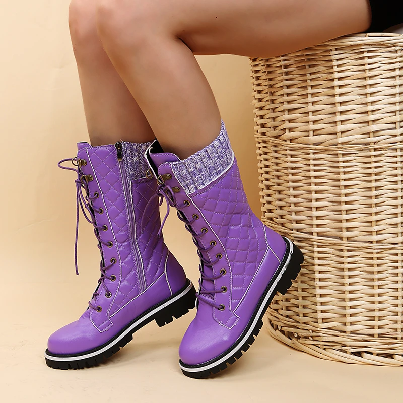 Autumn 2022 New Soft Leather Fashion Medium Boots Casual Versatile Martin Boots Women's Winter British Style Large Size Shoes
Autumn 2022 New Soft Leather Fashion Medium Boots Casual Versatile Martin Boots Women's Winter British Style Large Size Shoes
