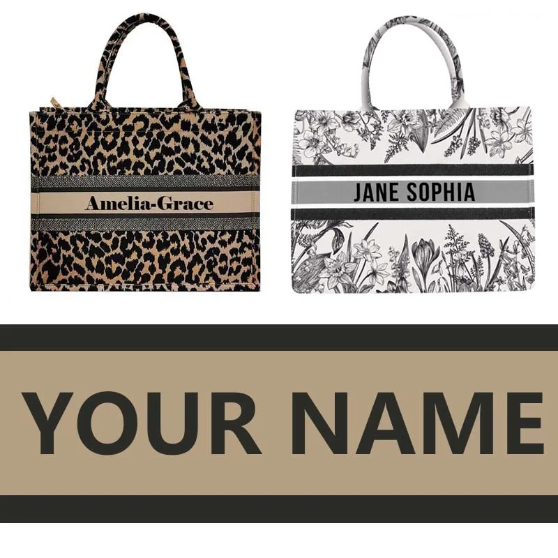 Spring Summer Personalized Printing Large Capacity Canvas Book Tote Bag With Name Women's Custom Commuter Shoulder Bag
Spring Summer Personalized Printing Large Capacity Canvas Book Tote Bag With Name Women's Custom Commuter Shoulder Bag