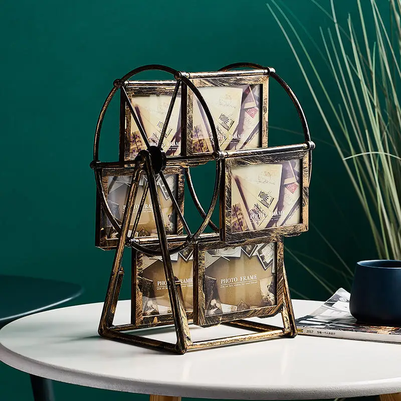 Creative Nordic Indoor Ferris Wheel Desktop Decoration Home Study Desk Photo Frame Decoration Couple Gift
Creative Nordic Indoor Ferris Wheel Desktop Decoration Home Study Desk Photo Frame Decoration Couple Gift