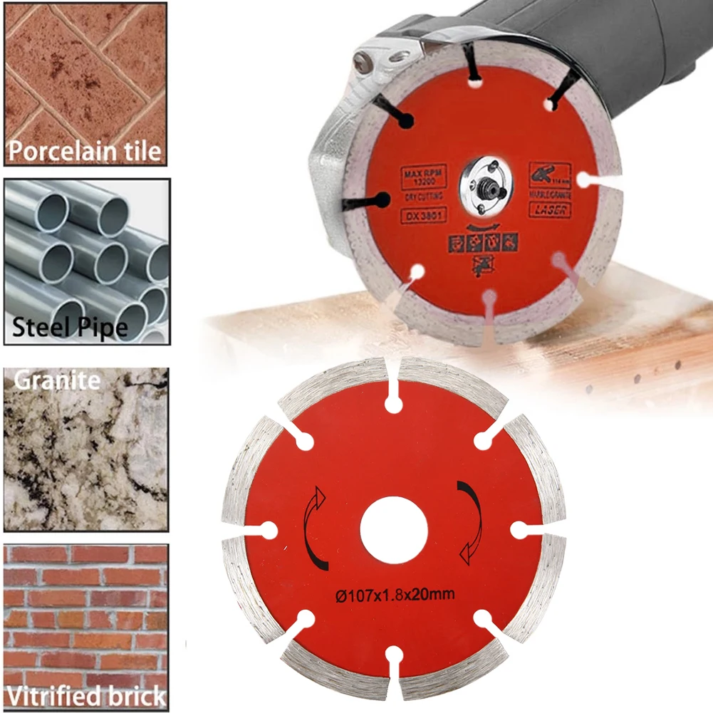 Woodworking Plastic Cutting Angle Grinder Diamond Saw Blade Dry-cut Saw Blade Angle Grinder Cutting Power Tools Turbo Blade
Woodworking Plastic Cutting Angle Grinder Diamond Saw Blade Dry-cut Saw Blade Angle Grinder Cutting Power Tools Turbo Blade