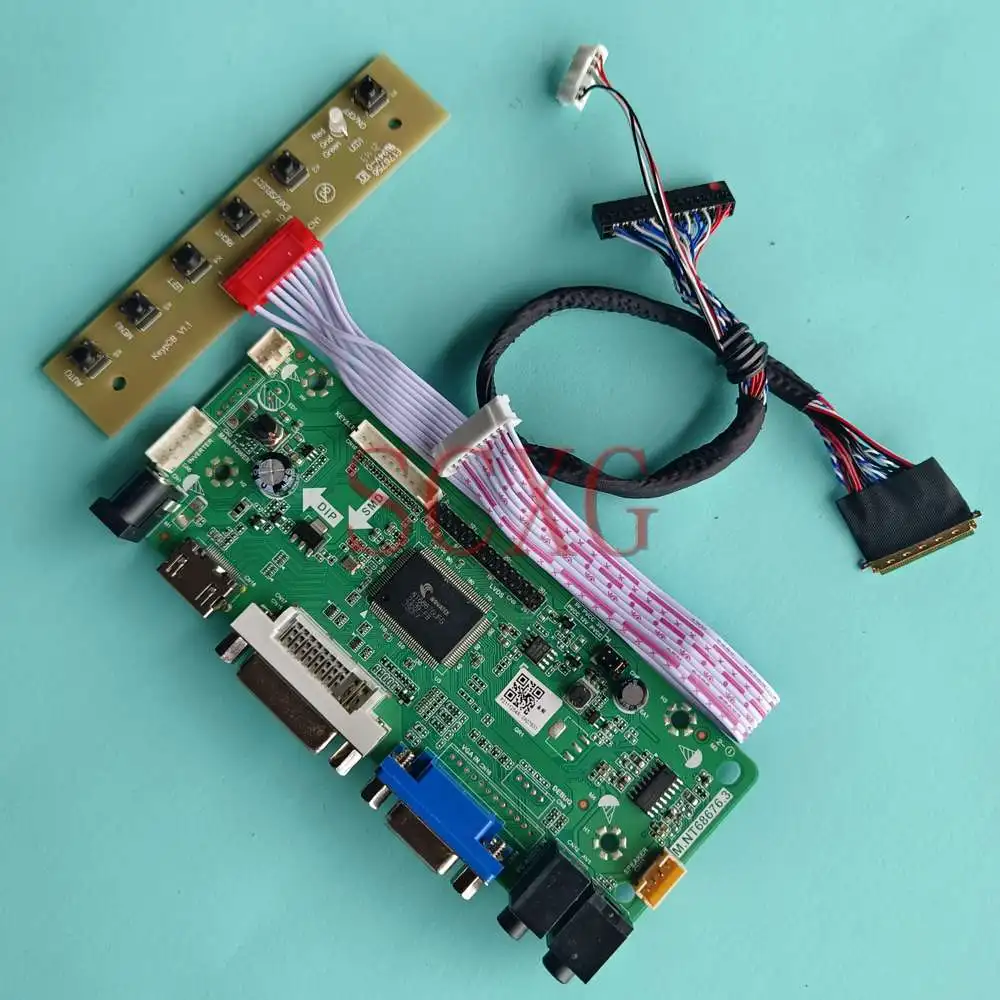 DIY Kit For LP140WH2-TLF1 LED LCD Monitor Controller Board 60Hz 1366*768 LVDS 40 Pins Laptops 14" DVI VGA HDMI-Compatible
DIY Kit For LP140WH2-TLF1 LED LCD Monitor Controller Board 60Hz 1366*768 LVDS 40 Pins Laptops 14" DVI VGA HDMI-Compatible
