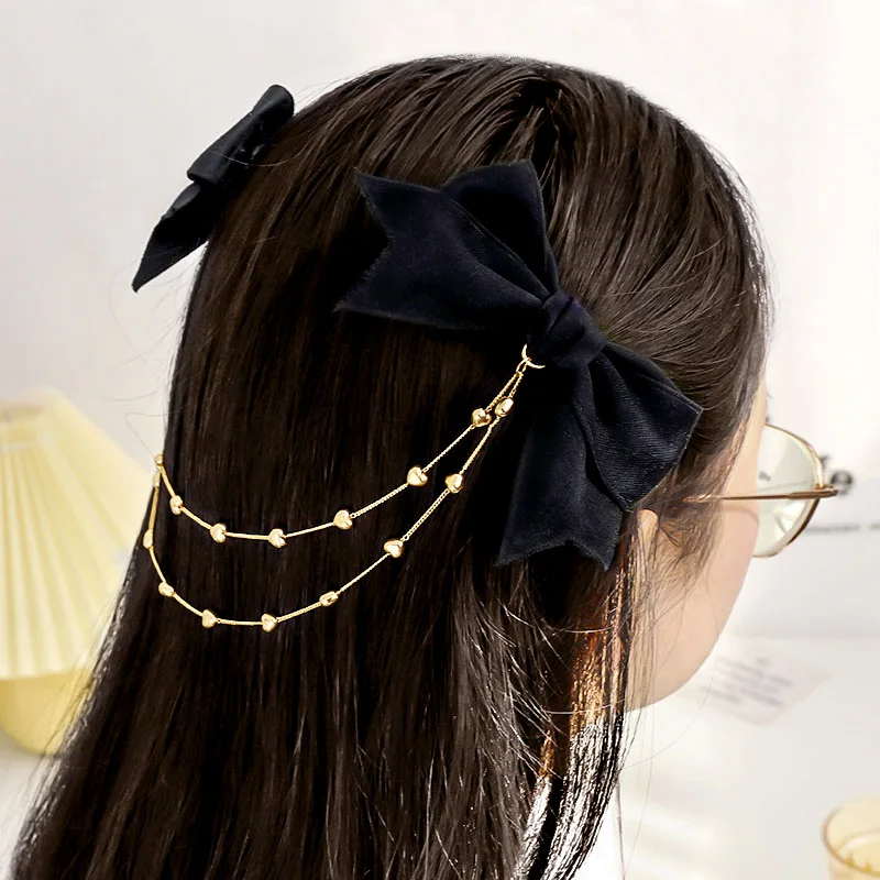 New Double Bow Hairpin Fashion Trend Hair Accessories for Girl Woman Party Jewelry Birthday Gift
New Double Bow Hairpin Fashion Trend Hair Accessories for Girl Woman Party Jewelry Birthday Gift