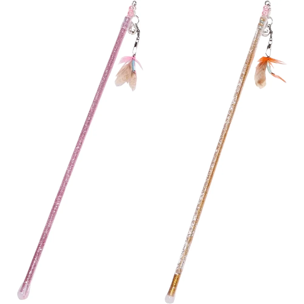 2Pcs Cat Wand Toy Cat Wand Attachments Interactive Cat Wand Refills Indoor Cat Wand 
2Pcs Cat Wand Toy Cat Wand Attachments Interactive Cat Wand Refills Indoor Cat Wand