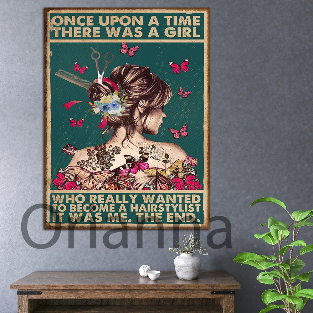 Hairdresser Tattoo Girl Poster Once Upon A Time There Was A Girl Who Really Wanted To Become A Hairstylist Poster Wall Art Print
Hairdresser Tattoo Girl Poster Once Upon A Time There Was A Girl Who Really Wanted To Become A Hairstylist Poster Wall Art Print