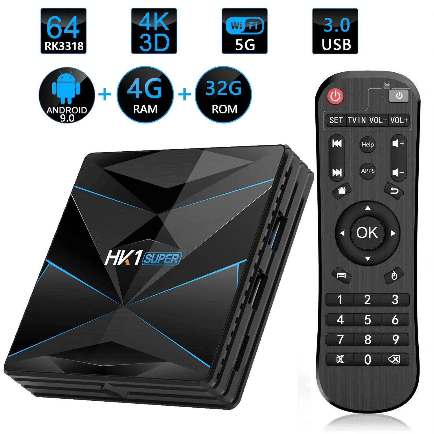 Приставка Смарт-ТВ Rockchip RK3318, Android 10, HDMI 2,0, 4K, IP TV, Youtube, медиа-плеер, 2,4G и телефон, двойной Wi-Fi, BT 4,0, 4 Гб, 32 ГБ, 64 ГБ, ТВ-приставка
Приставка Смарт-ТВ Rockchip RK3318, Android 10, HDMI 2,0, 4K, IP TV, Youtube, медиа-плеер, 2,4G и телефон, двойной Wi-Fi, BT 4,0, 4 Гб, 32 ГБ, 64 ГБ, ТВ-приставка