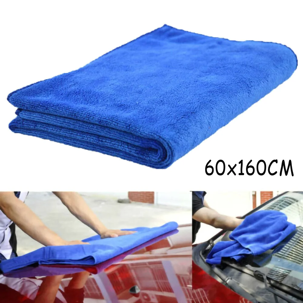 60x160cm Blue Large Car Wash Microfiber Towel Car Cleaning Drying Soft Cloth Hemming Car Care Cloth Detailing Car Wash Towel
60x160cm Blue Large Car Wash Microfiber Towel Car Cleaning Drying Soft Cloth Hemming Car Care Cloth Detailing Car Wash Towel