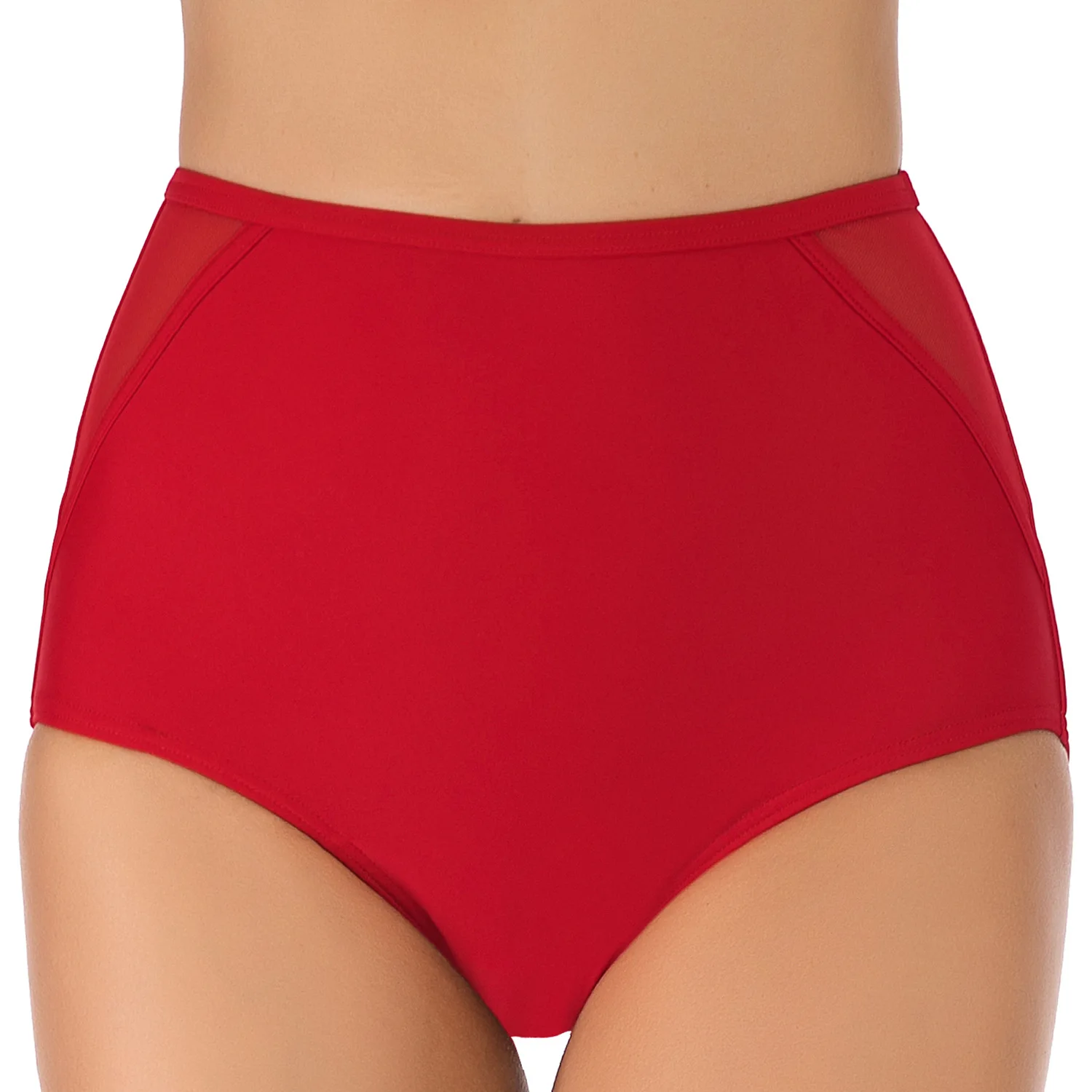 

Women's High Waist Bikini Tankini Bottoms Swimming Briefs Swimwear Pants Plus Size Brazilian Shorts Tanga Thong Swimsuit Trunks