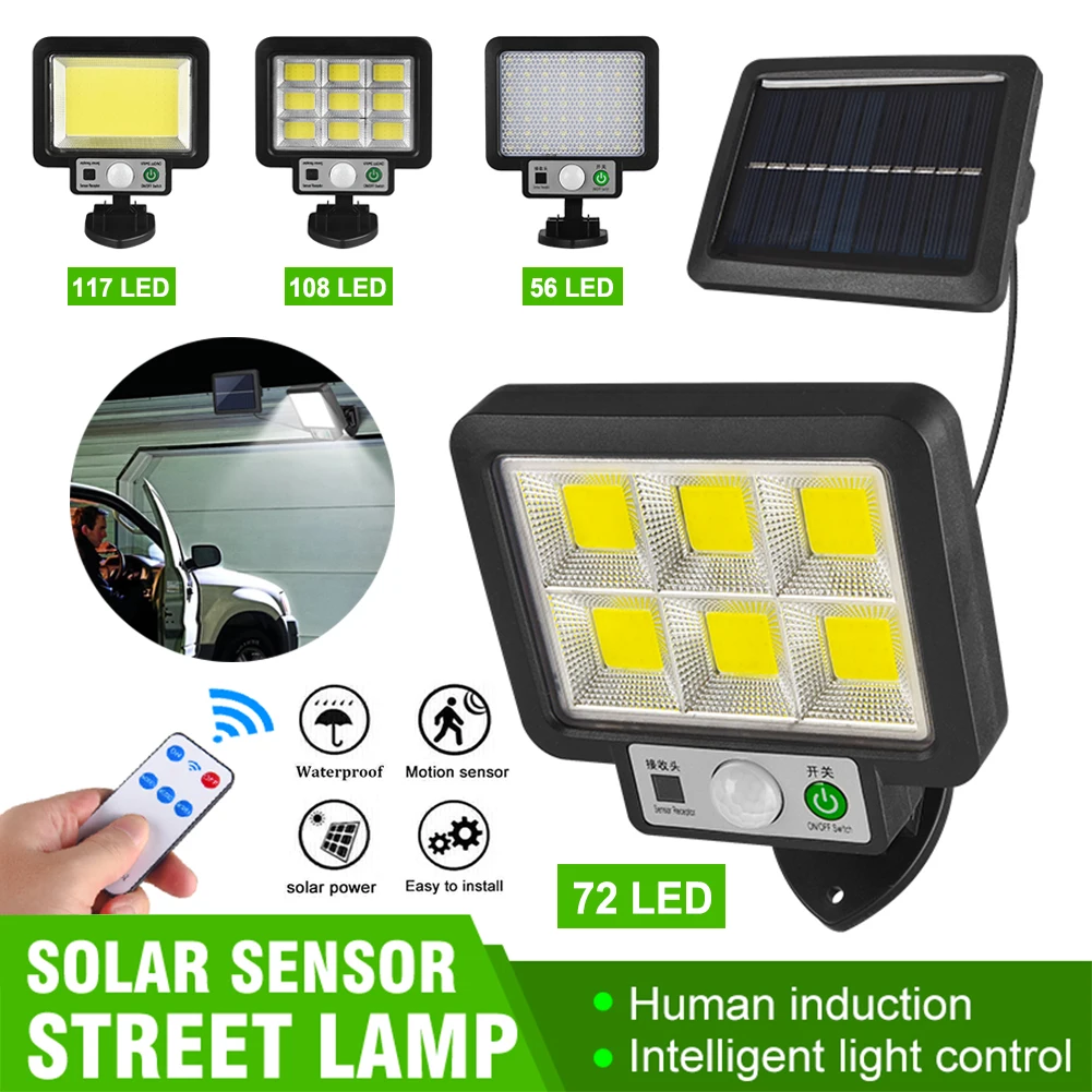 LED Solar Street Light 3 Mode PIR Motion Sensor Induction Wall Lamp Waterproof Outdoor Garden Wireless Remote Control Floodlight
LED Solar Street Light 3 Mode PIR Motion Sensor Induction Wall Lamp Waterproof Outdoor Garden Wireless Remote Control Floodlight