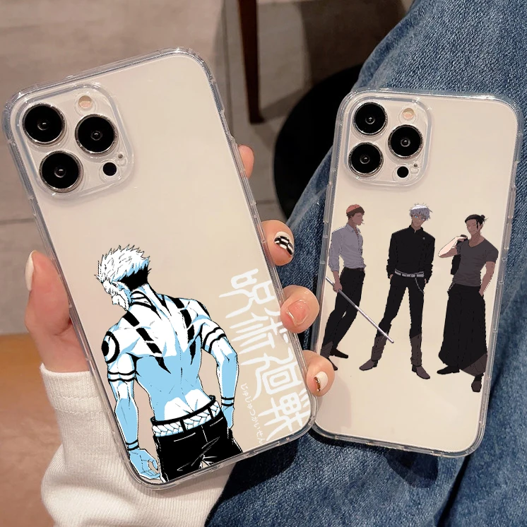 Jujutsu Kaisen Satoru Gojo Phone Cases For iPhone 11 12 13 Mini SE 2020 6 6S 7 8 Plus X XS XR Pro Max Soft TPU Cover Shell
Jujutsu Kaisen Satoru Gojo Phone Cases For iPhone 11 12 13 Mini SE 2020 6 6S 7 8 Plus X XS XR Pro Max Soft TPU Cover Shell