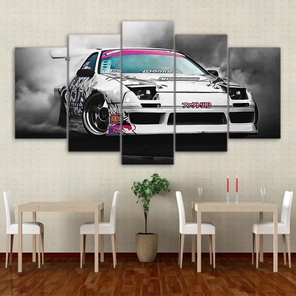 Japanese RX7 Drift Car Poster 5 Panel Canvas Print Wall Art Home Decor HD Print Pictures No Framed 5 Piece Room Decor Paintings
Japanese RX7 Drift Car Poster 5 Panel Canvas Print Wall Art Home Decor HD Print Pictures No Framed 5 Piece Room Decor Paintings