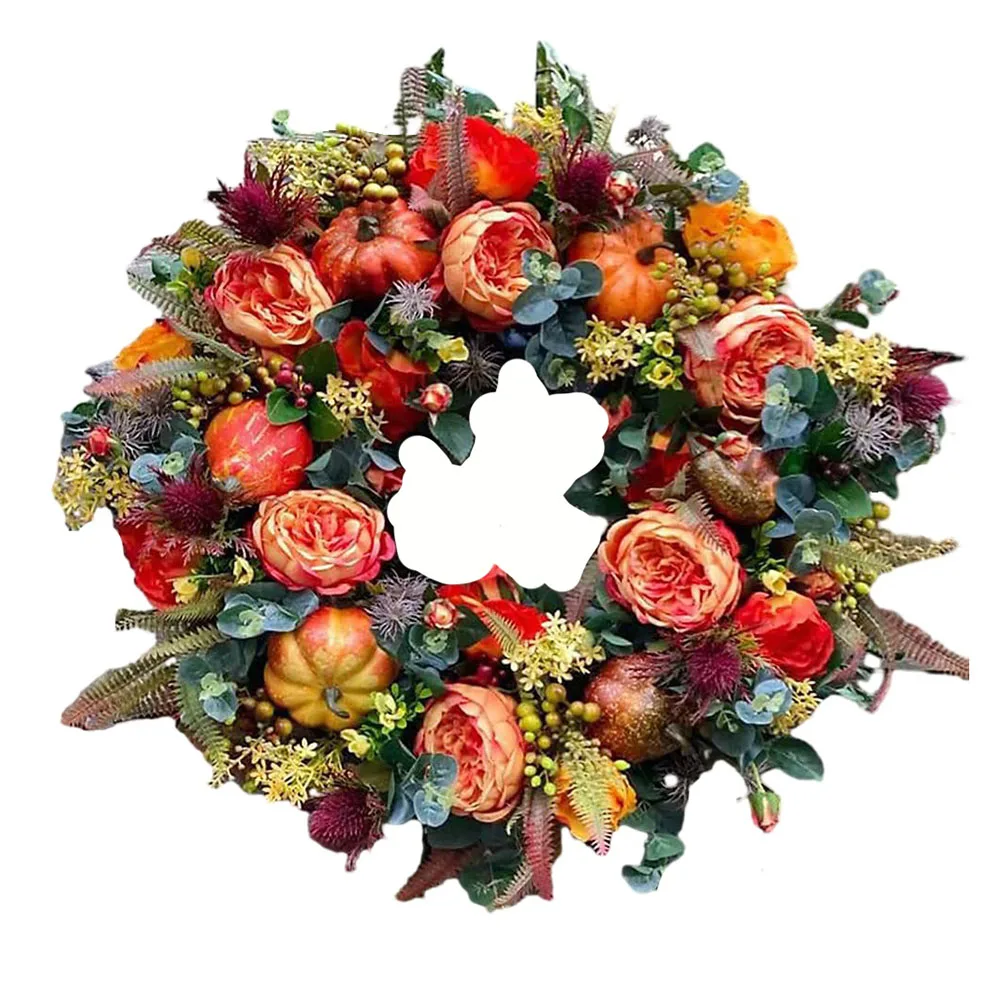 Fall Peony Pumpkin Wreath Thanksgiving Front Door Wreath Halloween Harvest Autumn Pumpkin Garland Home Farmhouse Decoration
Fall Peony Pumpkin Wreath Thanksgiving Front Door Wreath Halloween Harvest Autumn Pumpkin Garland Home Farmhouse Decoration