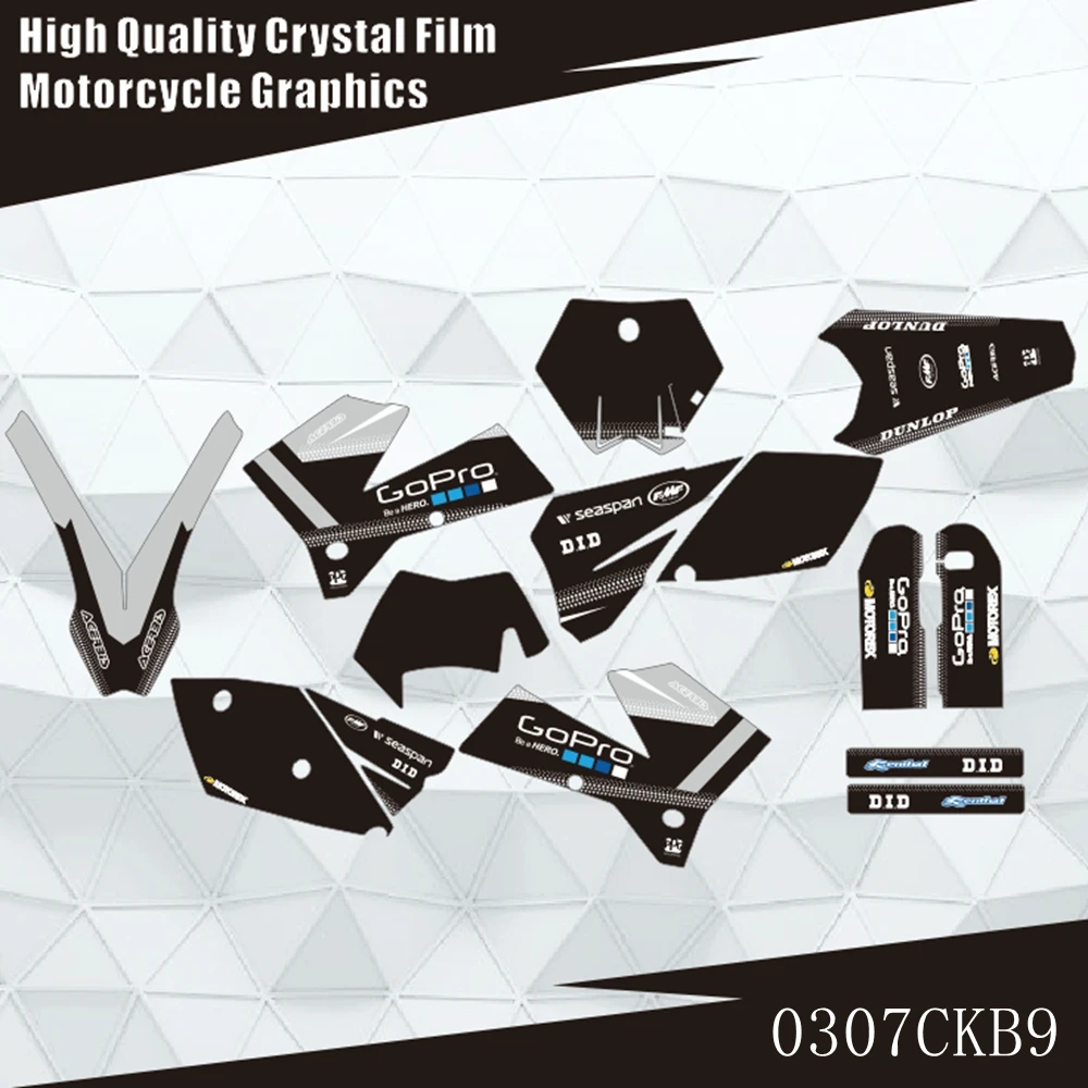 for KTM EXC 125 200 250 300 400 450 525 EXC 2005 2006 2007 Full Graphics Decals Stickers Kit Custom Number Name Stickers 
for KTM EXC 125 200 250 300 400 450 525 EXC 2005 2006 2007 Full Graphics Decals Stickers Kit Custom Number Name Stickers