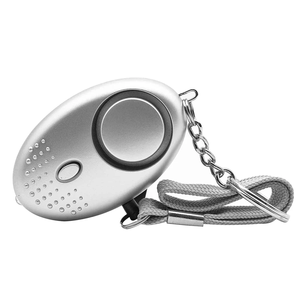 130 db Safesound Personal Security Alarm Keychain with LED Lights Self Defense Electronic Device for Women,Kids 
130 db Safesound Personal Security Alarm Keychain with LED Lights Self Defense Electronic Device for Women,Kids