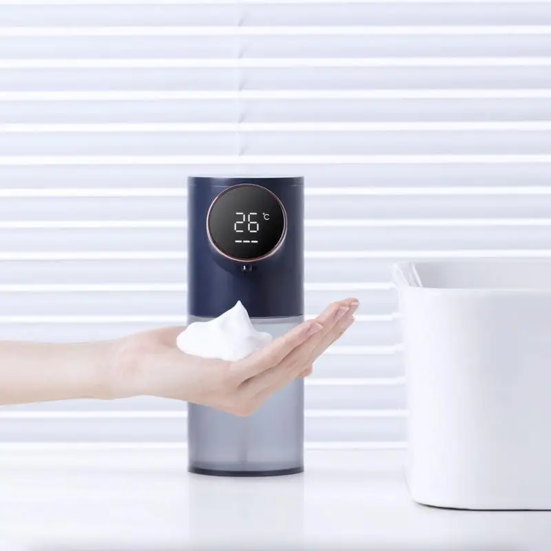 Automatic Soap Dispensers 320ML Rechargable Touchless Disinfection Foam Dispenser LED Digital Display Bathroom Accessories
Automatic Soap Dispensers 320ML Rechargable Touchless Disinfection Foam Dispenser LED Digital Display Bathroom Accessories