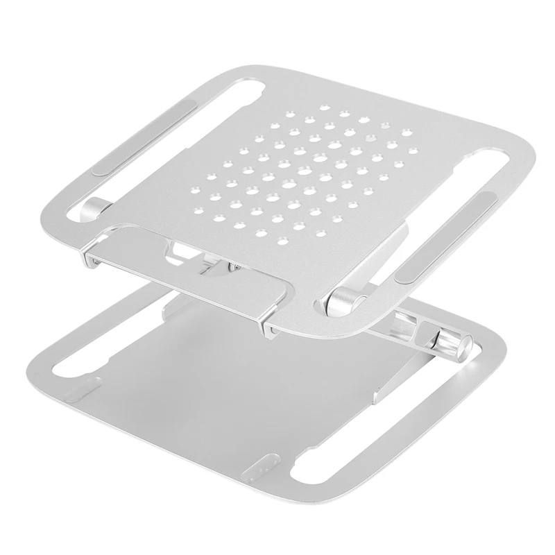 Laptop Stand For Desk, Ergonomic Portable Computer Stand, Adjustable Computer Cooling Holder For All Laptops, Silver
Laptop Stand For Desk, Ergonomic Portable Computer Stand, Adjustable Computer Cooling Holder For All Laptops, Silver