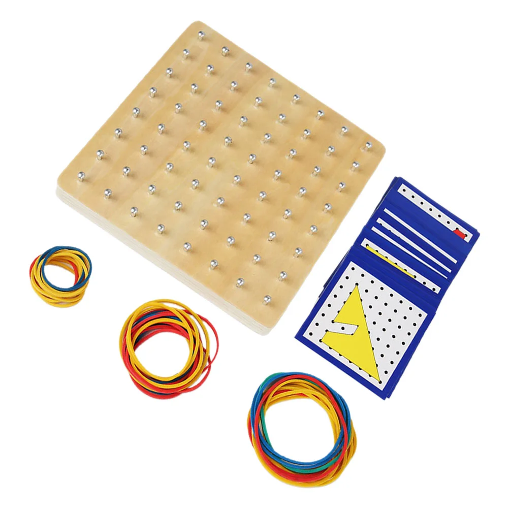 Toys Mathematical Geoboard Kids Educational Prop Plaything Teaching Aids Toddler
Toys Mathematical Geoboard Kids Educational Prop Plaything Teaching Aids Toddler