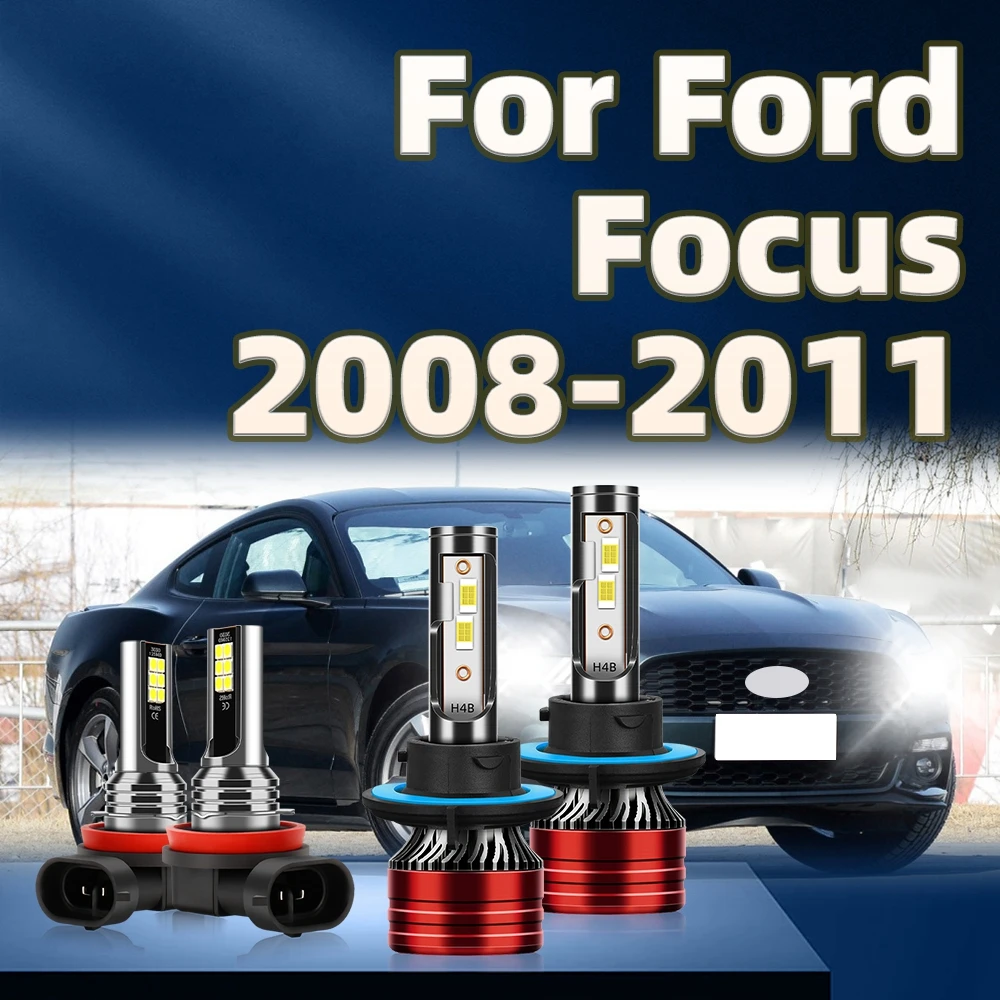 2/4Pcs 180W HIgh Brightness H13 Turbo Headlight LED 6000K White H11 Fog Lamp For Ford Focus 2008 2009 2010 2011
2/4Pcs 180W HIgh Brightness H13 Turbo Headlight LED 6000K White H11 Fog Lamp For Ford Focus 2008 2009 2010 2011