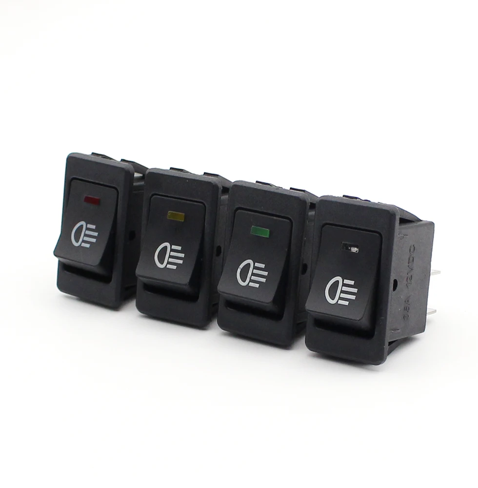KCD4 Rocker Switch ON-OFF 2 Position 4 Pins LED push button 12v 35A automobile refitting fog lamp switch with light
KCD4 Rocker Switch ON-OFF 2 Position 4 Pins LED push button 12v 35A automobile refitting fog lamp switch with light