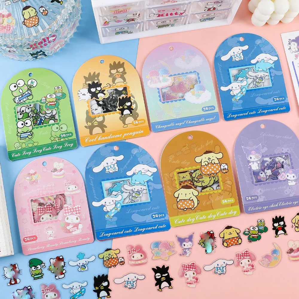 Kawaii Cartoon Anime Stickers Cute Kuromi My Melody Kids Stickers for Laptop Guitar Skateboard Luggage Decal Kids Scrapbook Toys
Kawaii Cartoon Anime Stickers Cute Kuromi My Melody Kids Stickers for Laptop Guitar Skateboard Luggage Decal Kids Scrapbook Toys