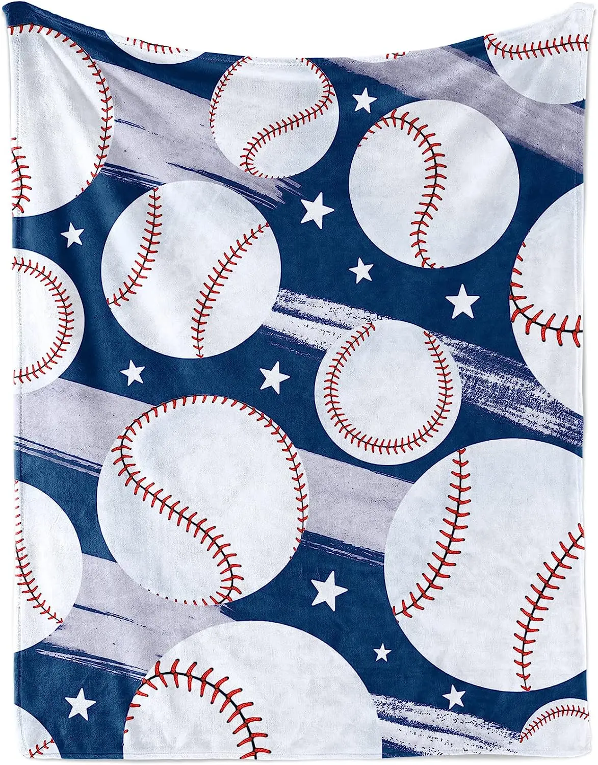 Baseball Throw Blanket Gifts for Boys, Blue Baseball Soft Cozy Plush Flannel Blanket for Kids Bedroom, 40 x 50 in
Baseball Throw Blanket Gifts for Boys, Blue Baseball Soft Cozy Plush Flannel Blanket for Kids Bedroom, 40 x 50 in