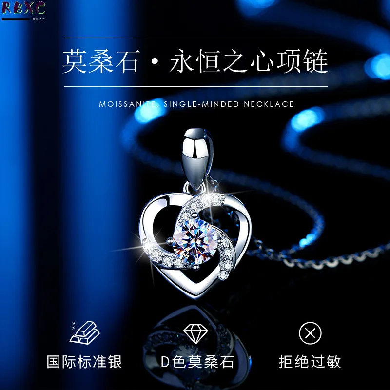 RBXC 3 Color Fashion Tiny Heart Dainty Necklace Original Tibetan Silver S925 Choker Necklace For Women Pendant Jewelry Gift
RBXC 3 Color Fashion Tiny Heart Dainty Necklace Original Tibetan Silver S925 Choker Necklace For Women Pendant Jewelry Gift