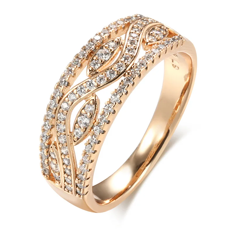 2022 New Natural Zircon Rings for Women 585 Rose Gold Crystal Flower Ring Ethnic Bride Wedding Boho Jewelry Accessories
2022 New Natural Zircon Rings for Women 585 Rose Gold Crystal Flower Ring Ethnic Bride Wedding Boho Jewelry Accessories