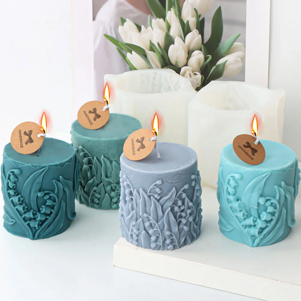 Lily Flower Silicone Candle Mold Geometry cylindrical carving Soap Resin Plaster Mould Chocolate Column Making Desk Decor Gifts
Lily Flower Silicone Candle Mold Geometry cylindrical carving Soap Resin Plaster Mould Chocolate Column Making Desk Decor Gifts