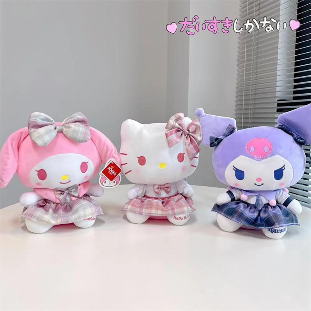 Подлинная Sanrioed Jk серия плюшевые игрушки Kuromi My Melody Hello Kitty плюшевые куклы мягкие набивные плюшевые куклы Декор для комнаты подарок для девочк...
Подлинная Sanrioed Jk серия плюшевые игрушки Kuromi My Melody Hello Kitty плюшевые куклы мягкие набивные плюшевые куклы Декор для комнаты подарок для девочк...