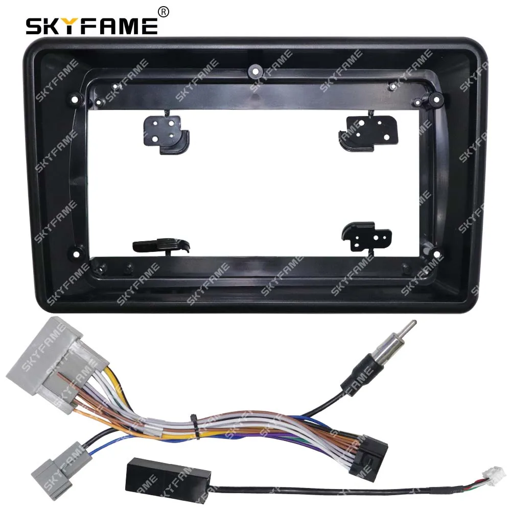 Автомобильная рамка SKYFAME, адаптер для Android, аксессуары для панели для Honda Amaze
Автомобильная рамка SKYFAME, адаптер для Android, аксессуары для панели для Honda Amaze