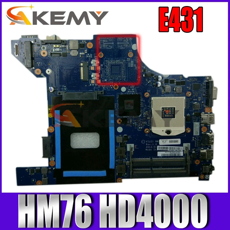 Материнская плата Akemy VILE1 NM-A043 rev 1,0 для lenovo Edge E431, материнская плата для ноутбука 14 дюймов, FRU 04Y1290 Intel HM76 HD4000 graphics
Материнская плата Akemy VILE1 NM-A043 rev 1,0 для lenovo Edge E431, материнская плата для ноутбука 14 дюймов, FRU 04Y1290 Intel HM76 HD4000 graphics