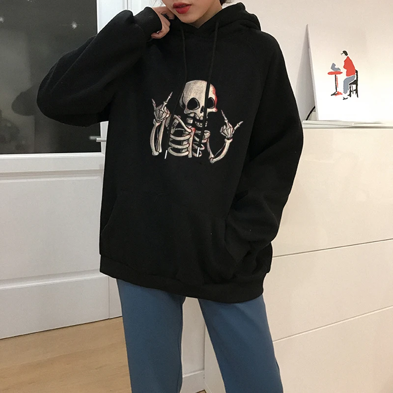 Sweater 2022 autumn and winter new bone old zipper dark rock plus velvet street hip-hop American retro men and women y2k
Sweater 2022 autumn and winter new bone old zipper dark rock plus velvet street hip-hop American retro men and women y2k
