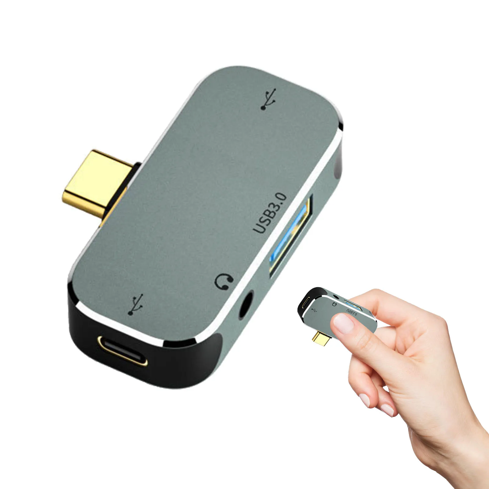 Адаптер 4 в 1 USB C, внешний адаптер, алюминиевый адаптер с выходом 4K HDM-I USB 3,0, USB порты, совместимый с HDM-I USB-удлинитель
Адаптер 4 в 1 USB C, внешний адаптер, алюминиевый адаптер с выходом 4K HDM-I USB 3,0, USB порты, совместимый с HDM-I USB-удлинитель